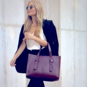 Rachel Zoe (Arialith) Collection Tote Burgundy